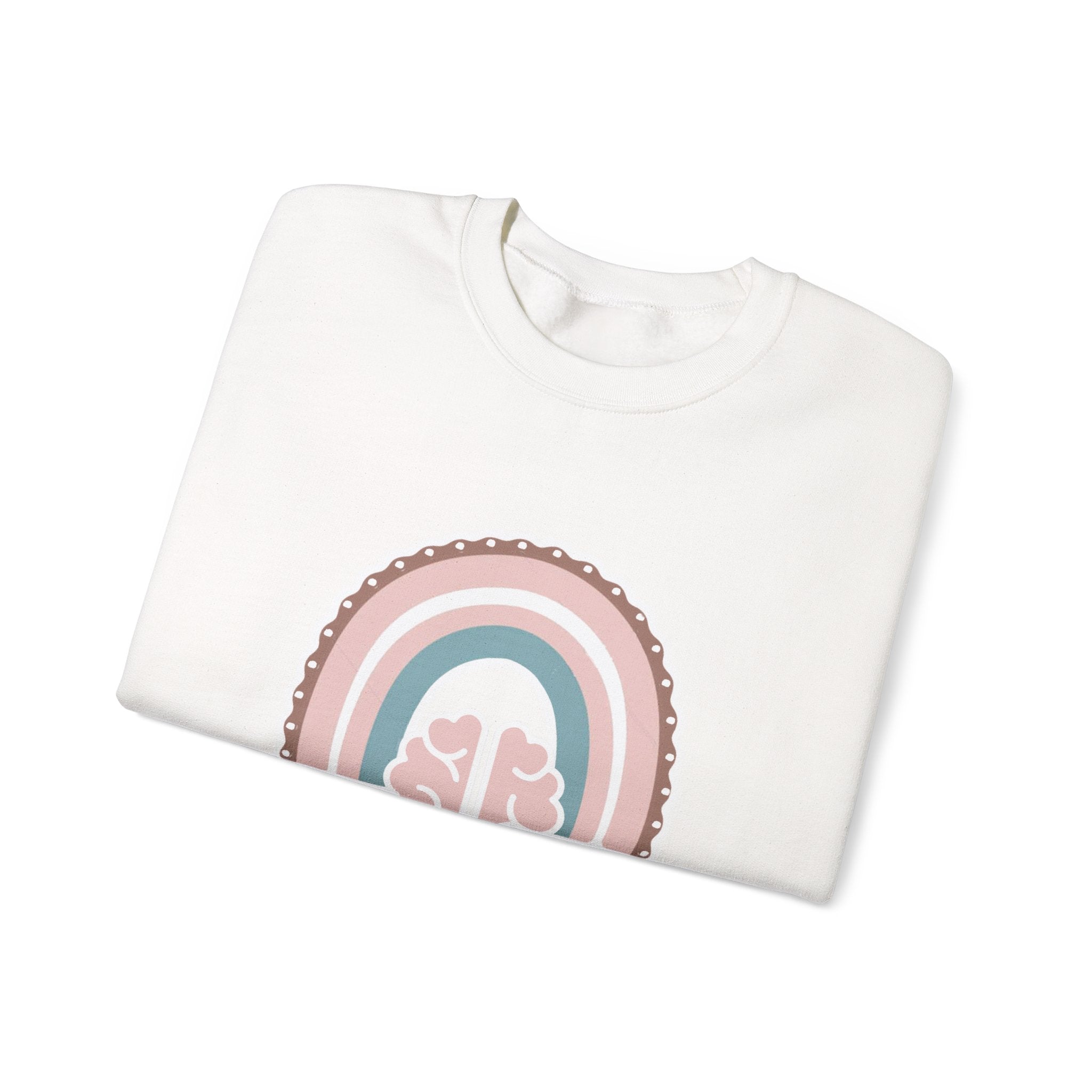 Mental Health Matters V2 Crewneck Sweatshirt, Self-Care Gift, Positive Vibes Apparel, Mental Wellness, Cozy Casual Wear