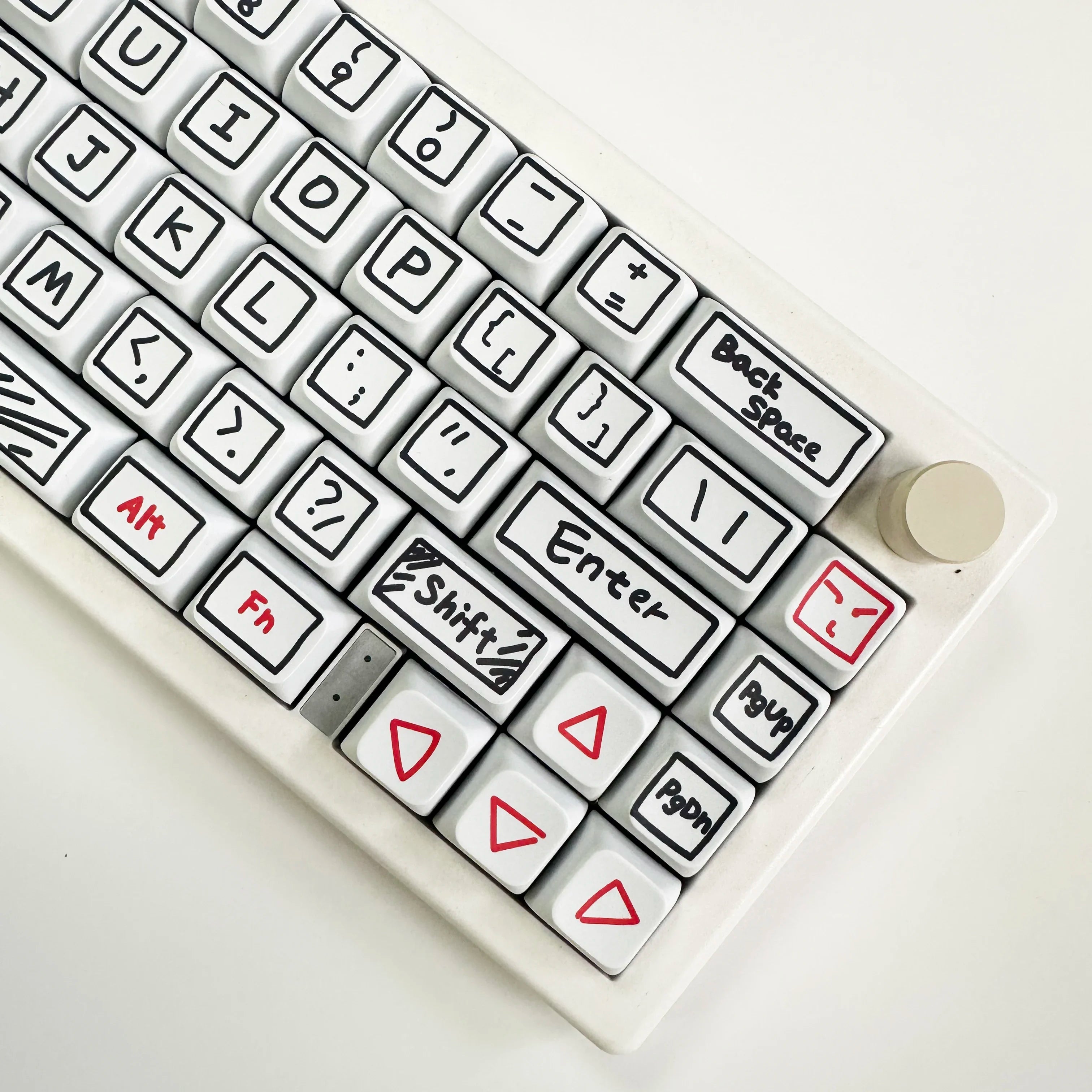 125 Keys XDA Profile Graffiti Theme Keycap PBT Dye Sublimation Customized DIY Keycaps for Gaming Mechanical Keyboard MX Switches