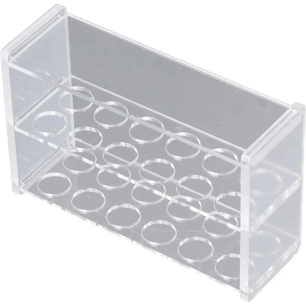 10ml Test Tube Rack Holder Acrylic 6 holes Lab Stand 16mm Clear Centrifuge Tubes Rack Tubes
