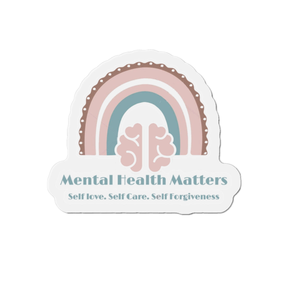 Colorful Mental Health Matters V2 Die-Cut Magnet | Self-Care Reminder Decor, Inspirational Gift, Home Office Accessory, Cute Fridge Magnet, [...]