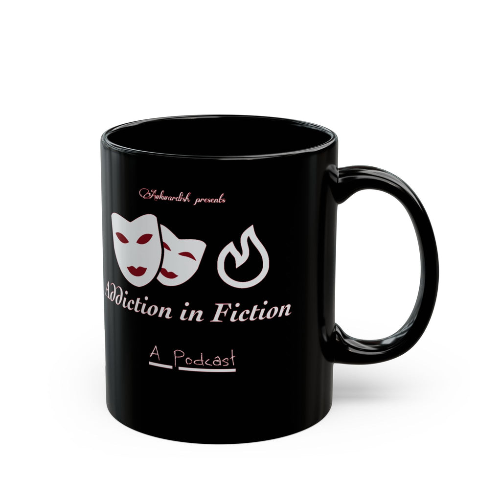 Addiction in Fiction Black Mug for Podcast Lovers, Addicted to Storytelling, Unique Gift for Writers, Halloween Themed Drinkware, [...]