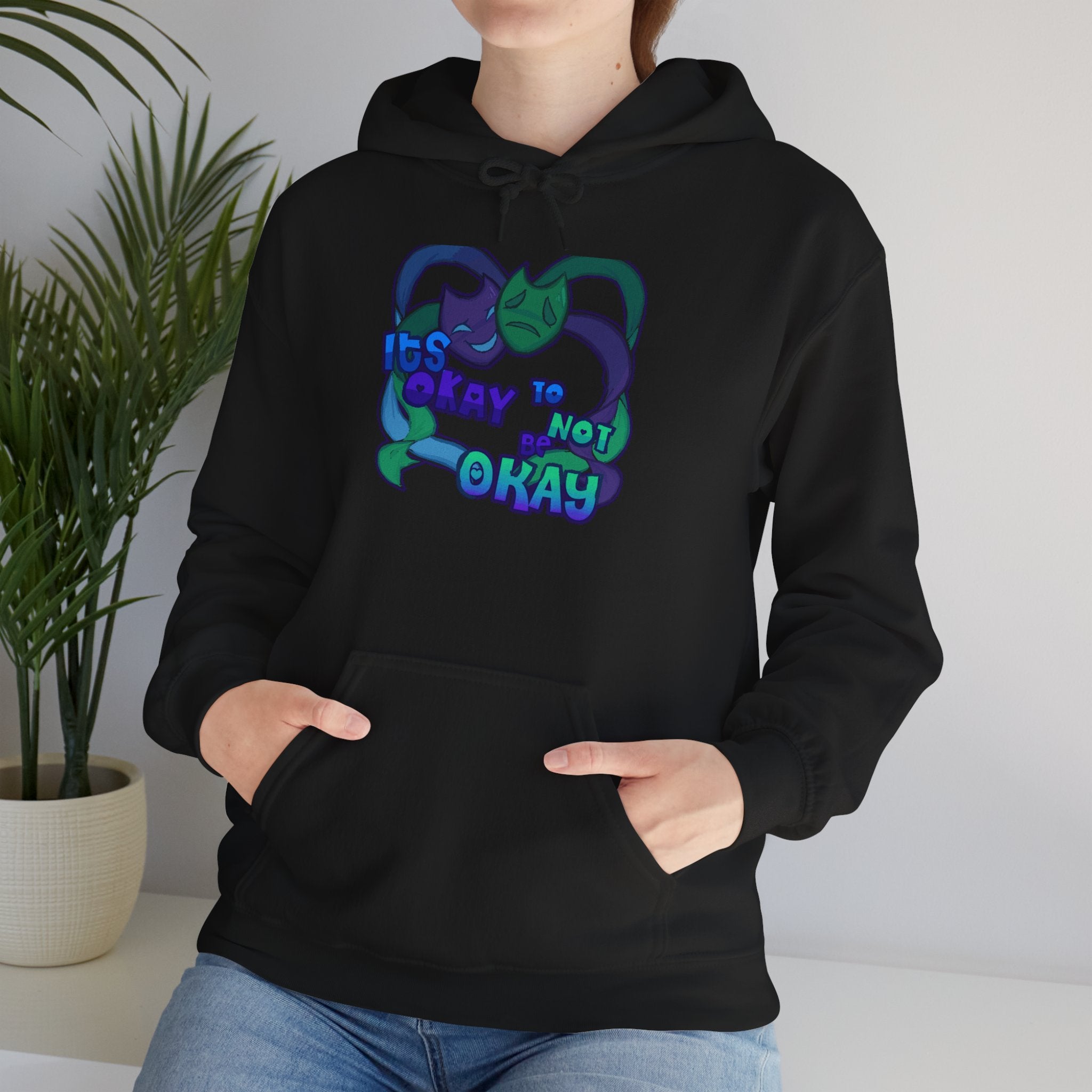 Graffiti Hoodie - It's Okay to Not Be Okay
