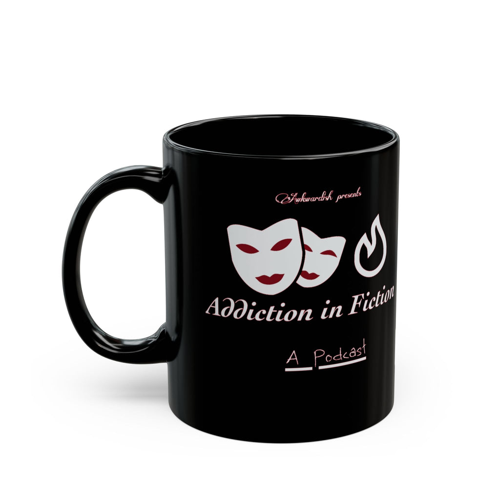 Addiction in Fiction Black Mug for Podcast Lovers, Addicted to Storytelling, Unique Gift for Writers, Halloween Themed Drinkware, [...]
