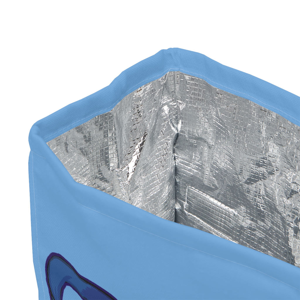 Polyester Lunch Bag, "It's Okay to Not Be Okay", Motivational, Reusable Tote, Positive Affirmation Carrier