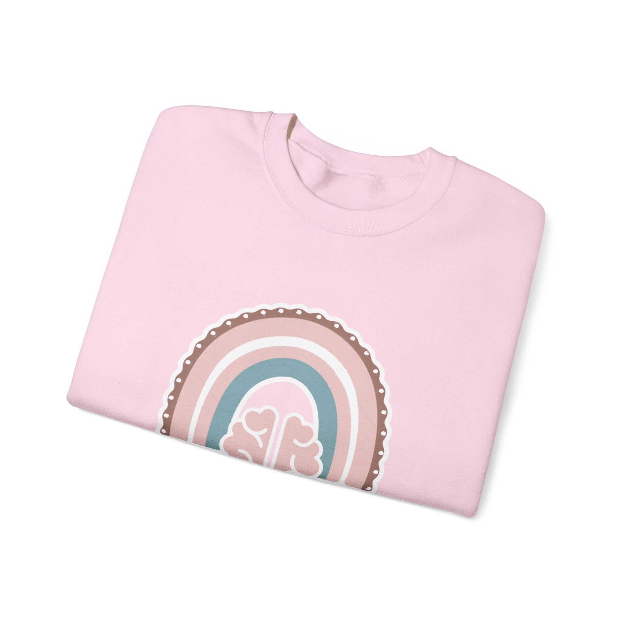 Mental Health Matters V2 Crewneck Sweatshirt, Self-Care Gift, Positive Vibes Apparel, Mental Wellness, Cozy Casual Wear