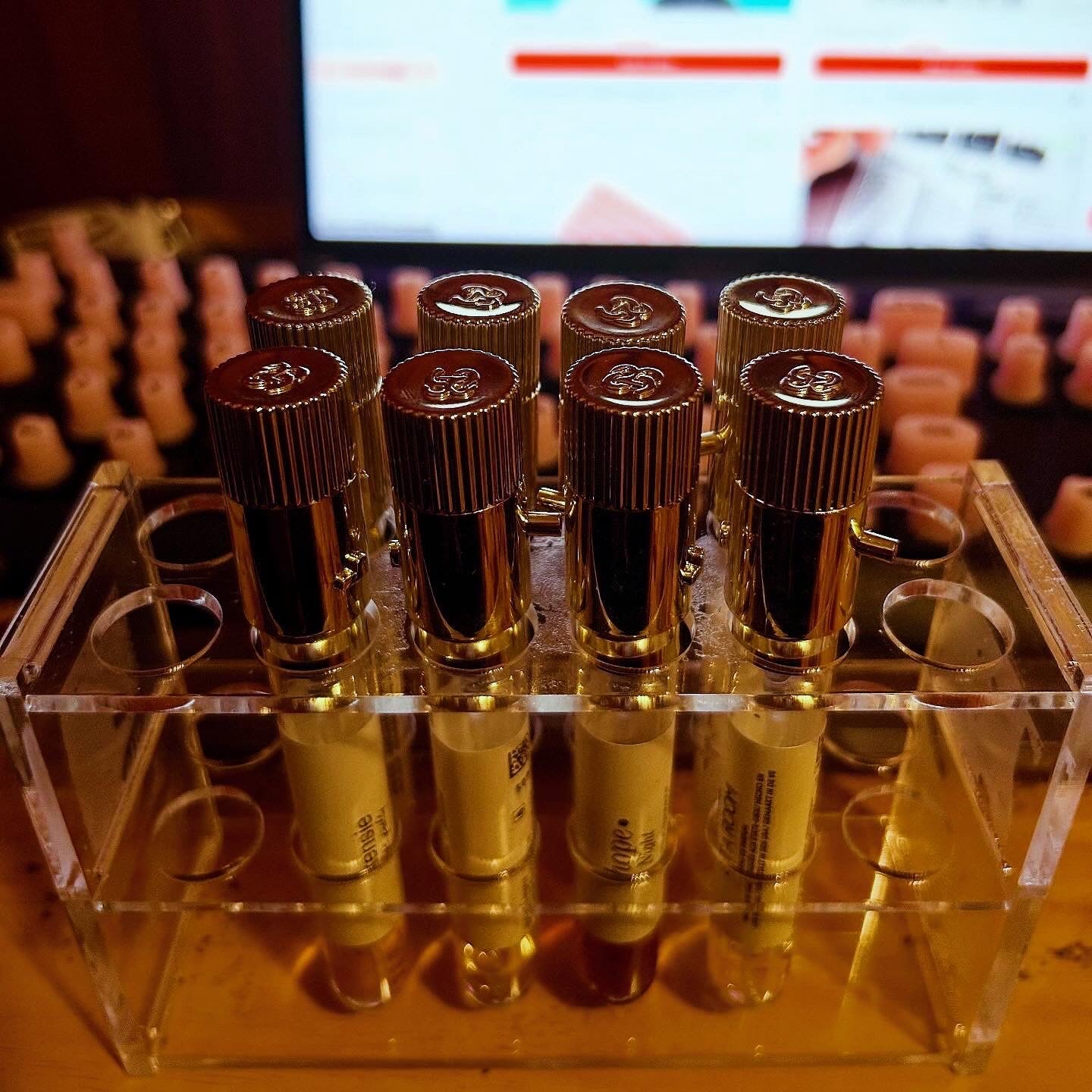 10ml Test Tube Rack Holder Acrylic 6 holes Lab Stand 16mm Clear Centrifuge Tubes Rack Tubes